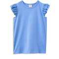 Milky - Blue Broderie Frill Tee (MS25)