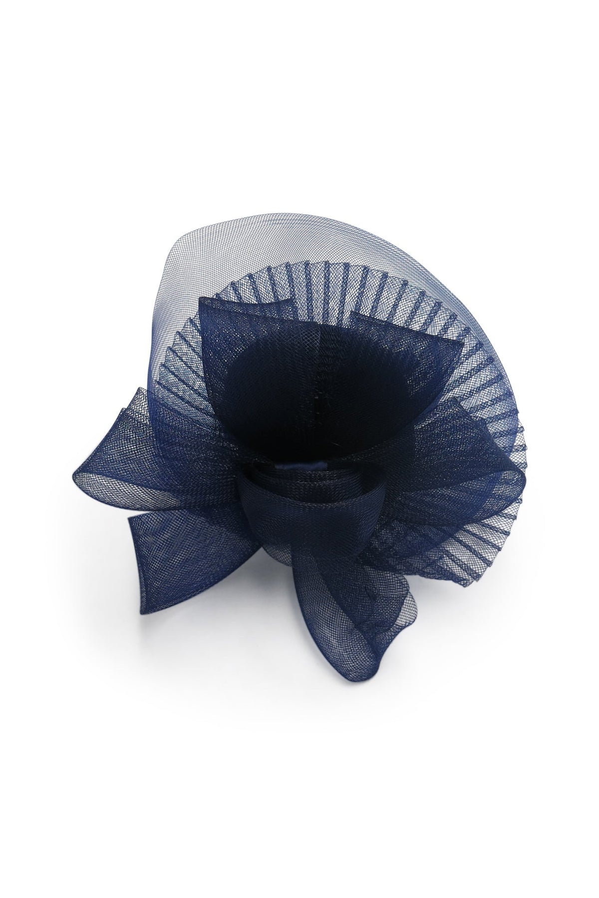 Morgan & Taylor Simone Fascinator in Navy in navy blue