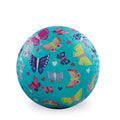 Crocodile Creek - 5inch Playground Ball - Butterfly Rainbow (Aqua)