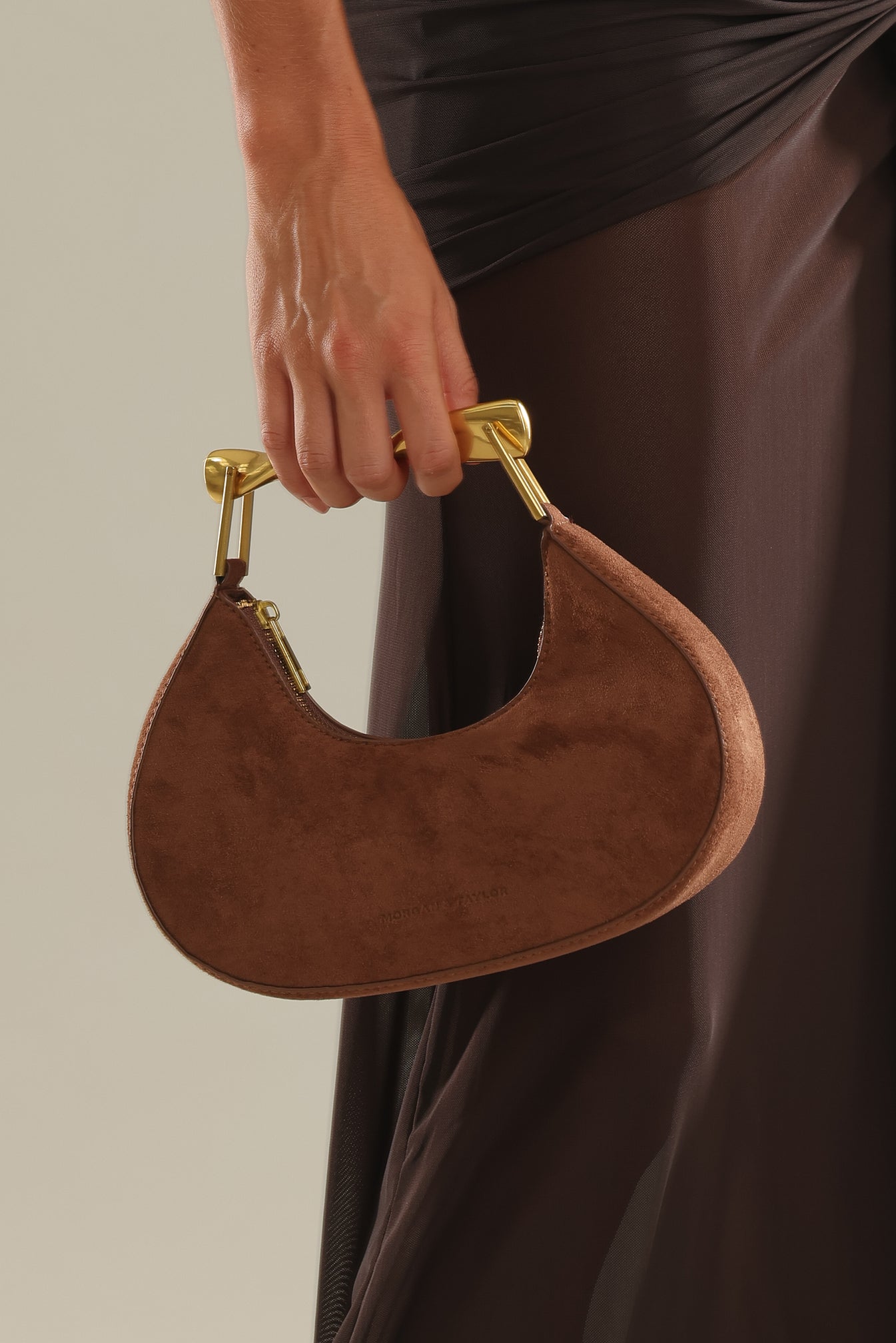 Morgan & Taylor Myla Handbag in Chocolate Brown in brown