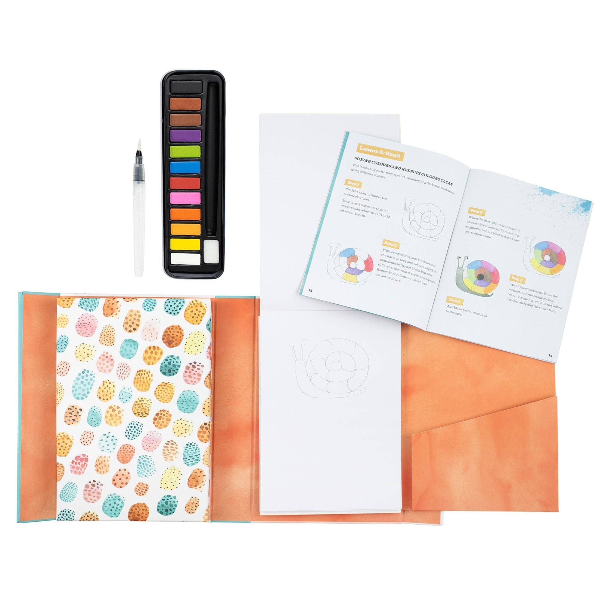 Tiger Tribe How To Paint - Watercolour Animals in Single