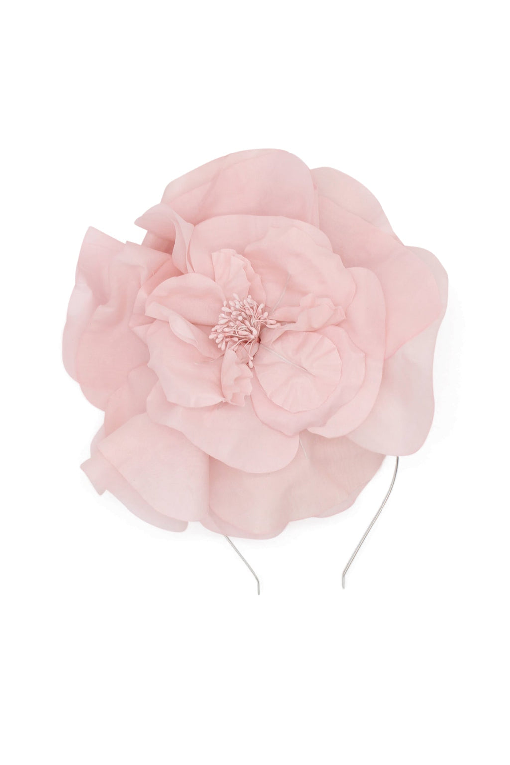 Morgan & Taylor Cindy Fascinator in Pale Pink in light pink