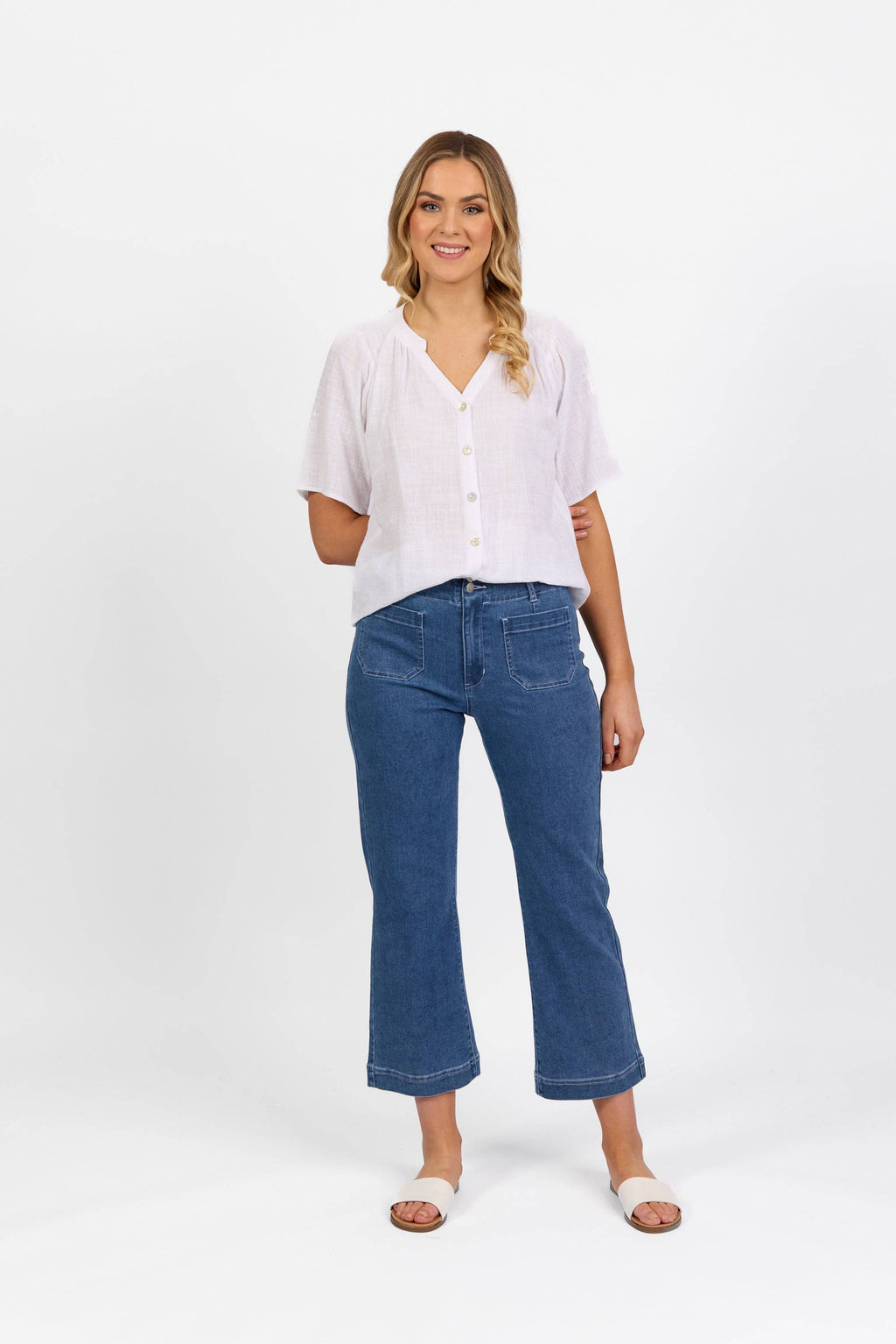 Vassalli Daily Jean - Blue Hue Denim in Blue Hue Denim