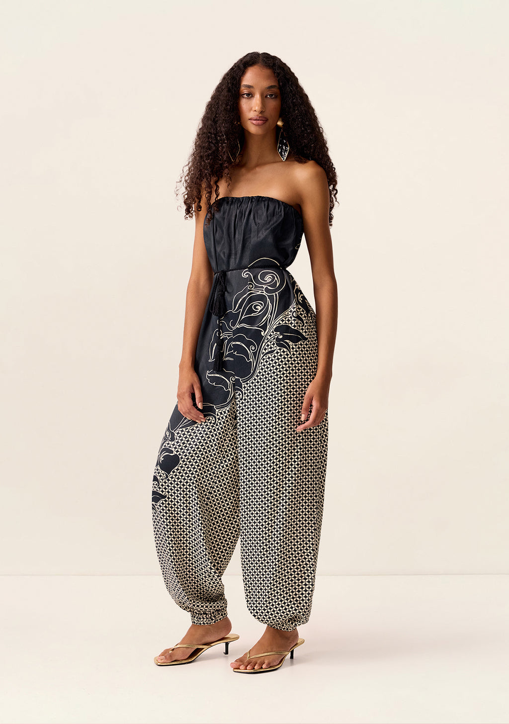 MOS The Label Lily Jumpsuit in Print