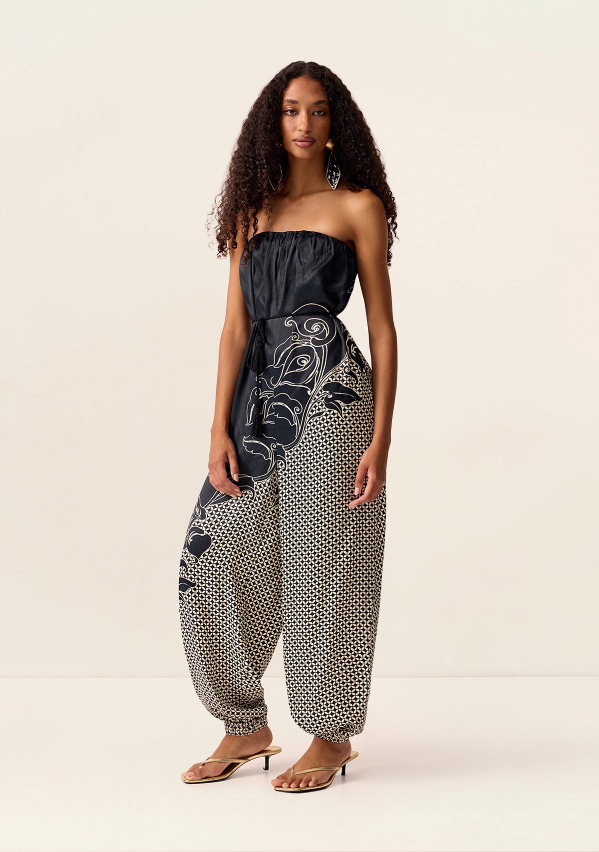 MOS The Label Lily Jumpsuit in Print