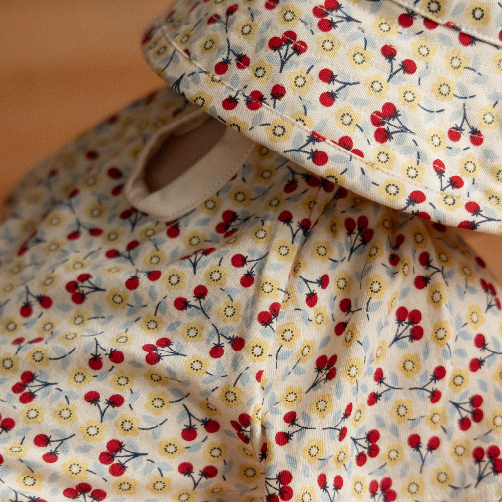 Nature Baby FAYE BODYSUIT in Kitchen Garden Print