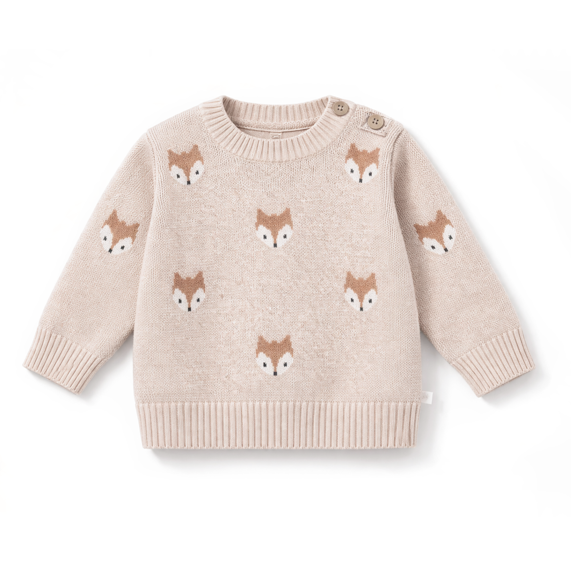 Aster & Oak Fox Knit Jumper