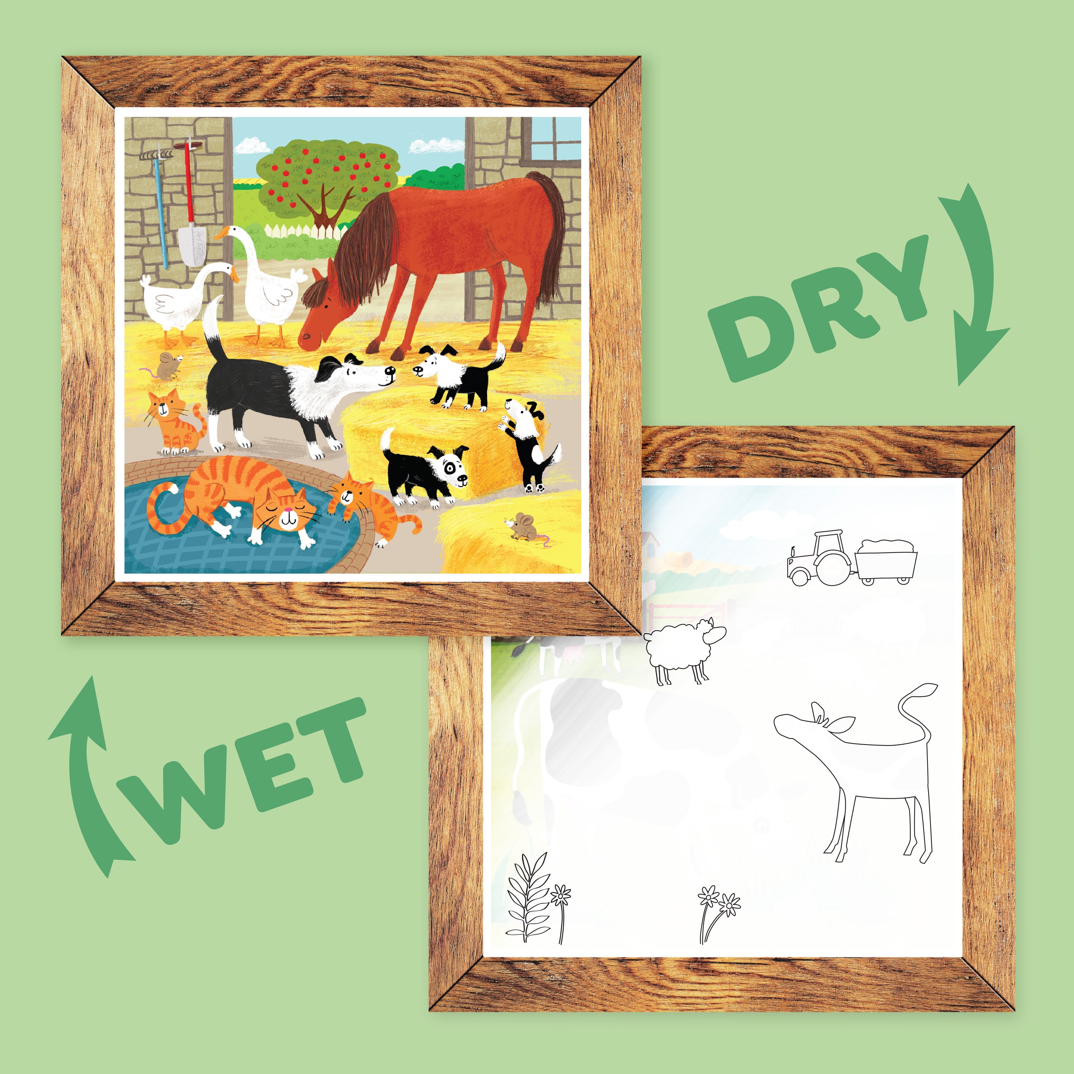 Tiger Tribe Magic Painting World - Farm in Single