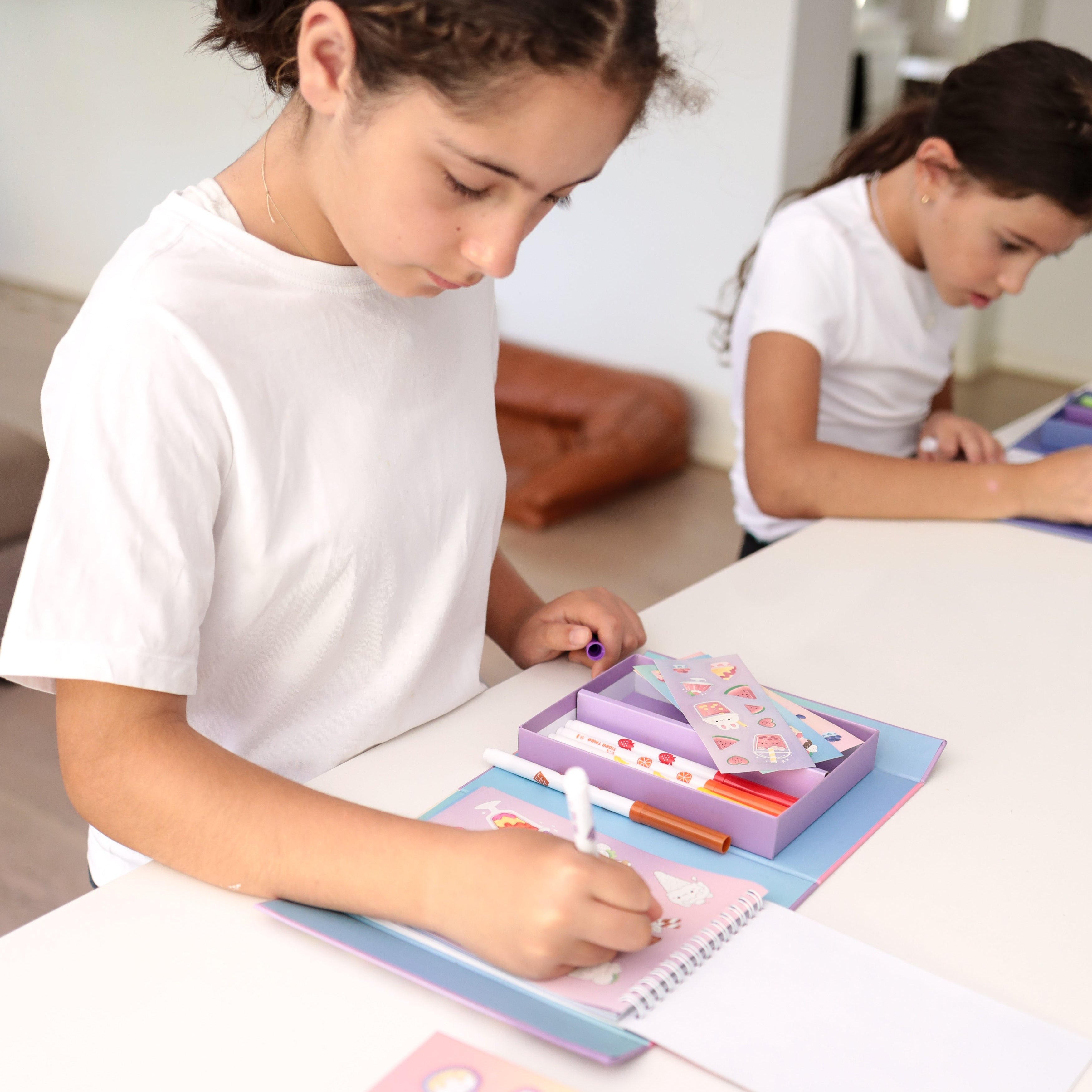 Tiger Tribe Scented Stacks Of Stickers - Dreamy Desserts in Single