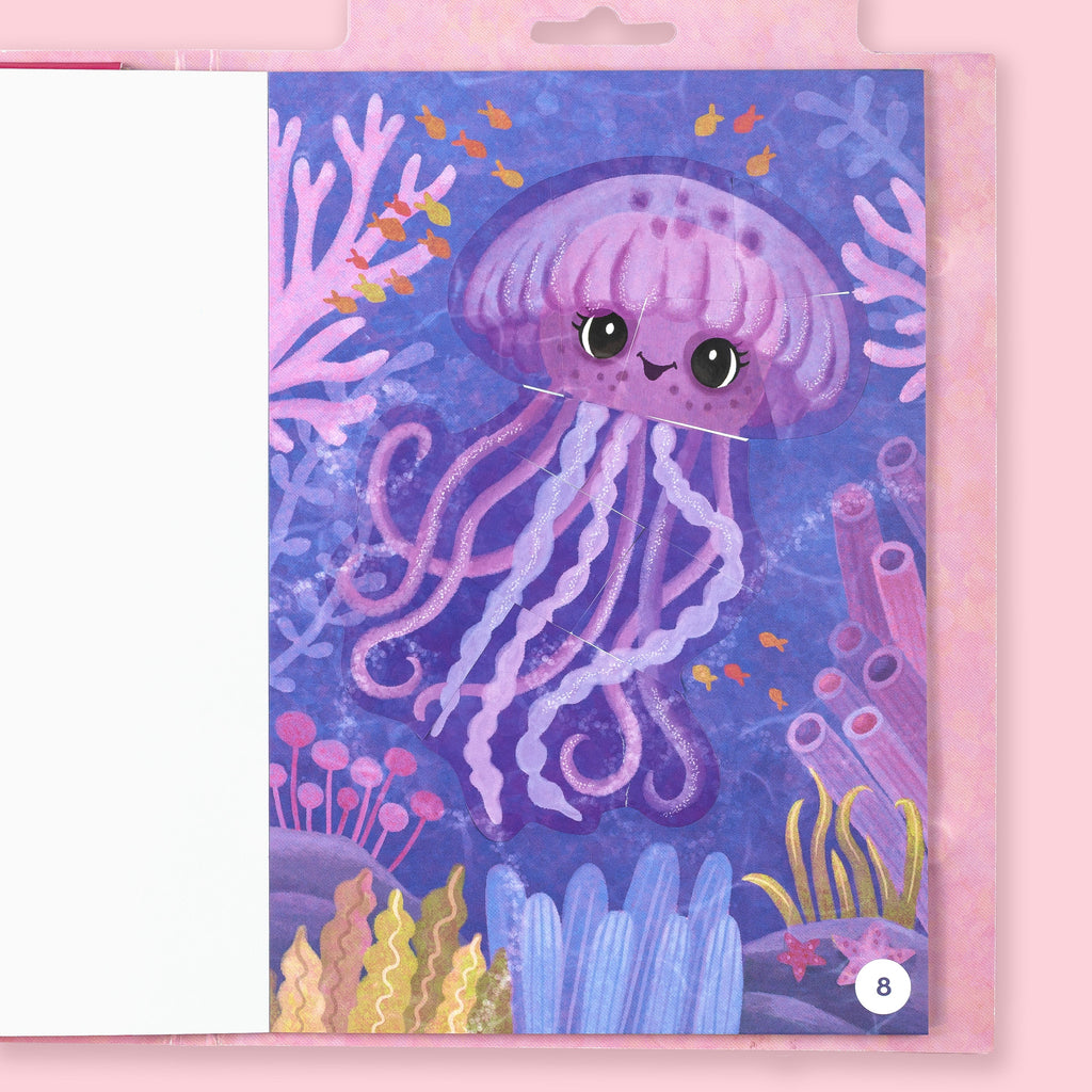 Tiger Tribe Sticker By Numbers - Mermaid Friends in Single