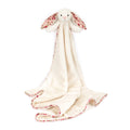 Jellycat - Blossom Cream Bunny "Berry" Blankie