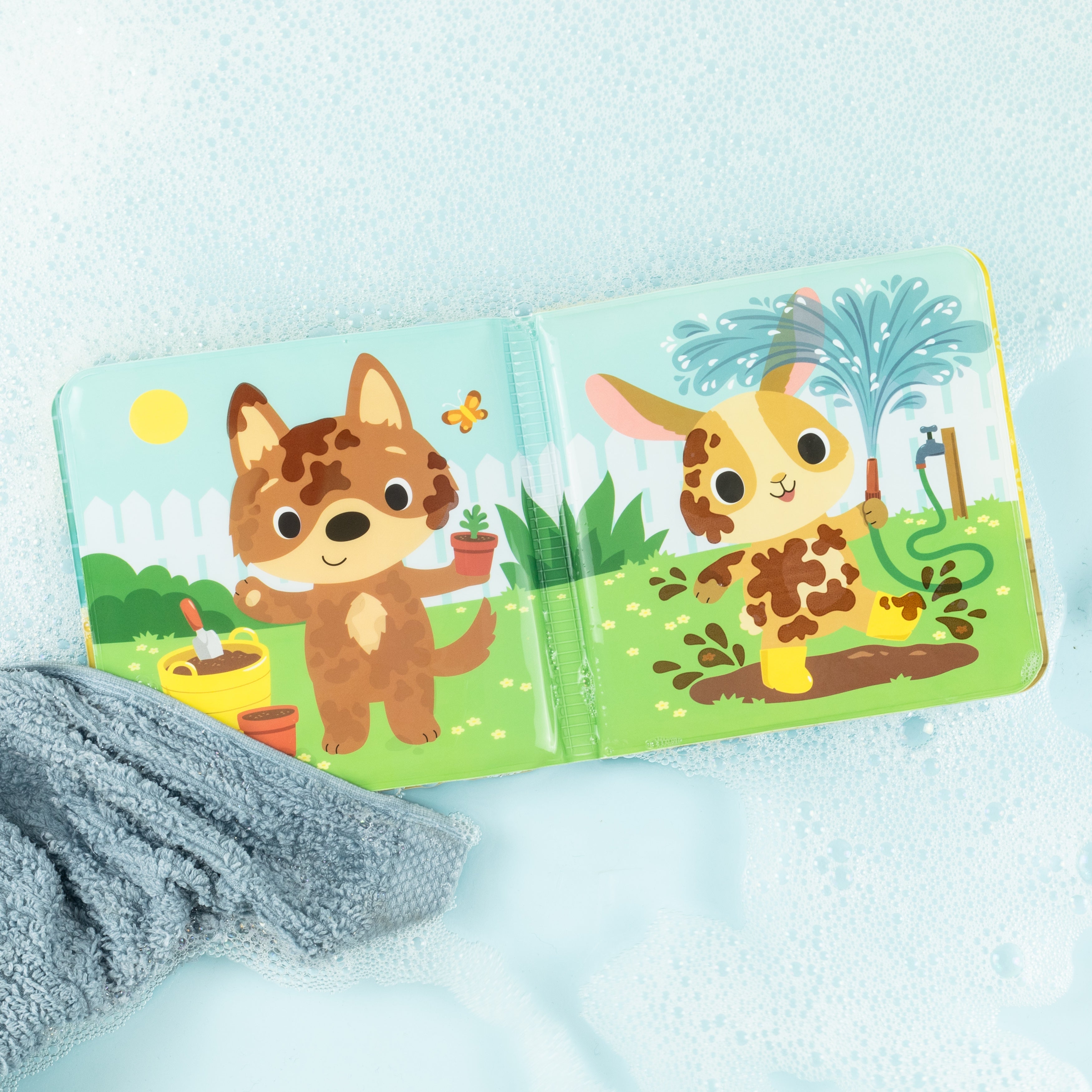 Tiger Tribe Bath Book - Messy Farm in Single