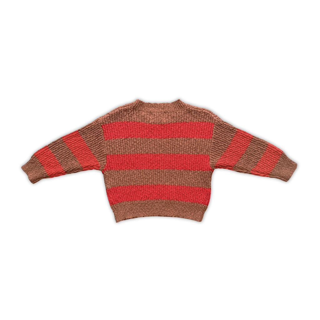 Grown Organic Textured Rib Pull Over - Earth & Sauce in Single