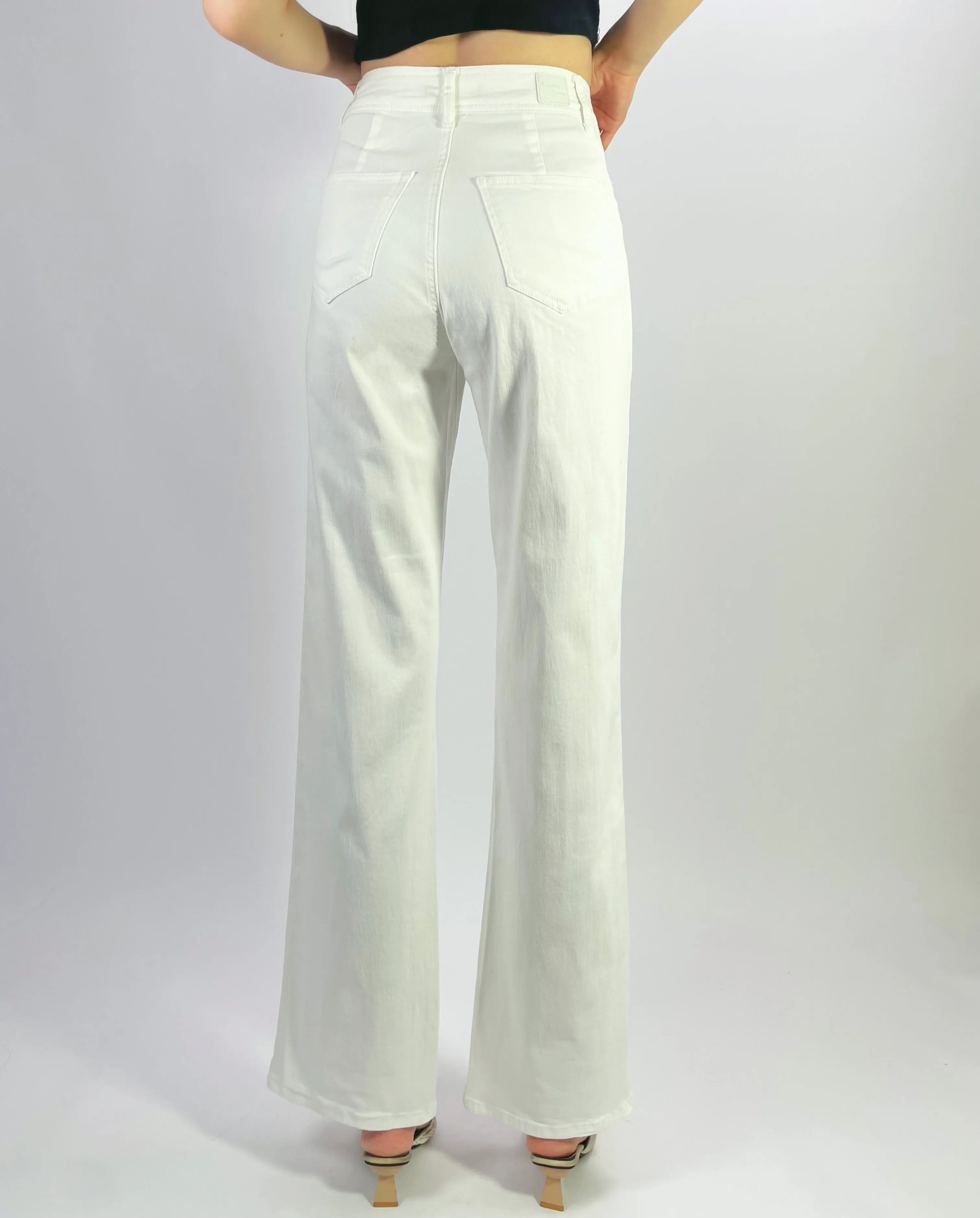 Country Denim - CGJ1492 Jlo Stretch Flare Jean - White