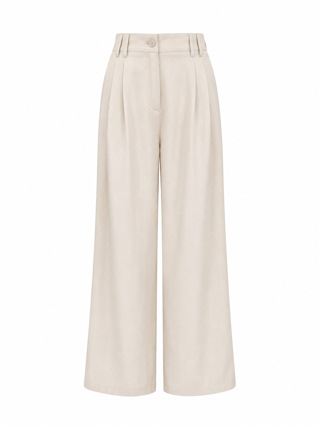 Fria - P6218 pleat Frt Wide Leg Pants