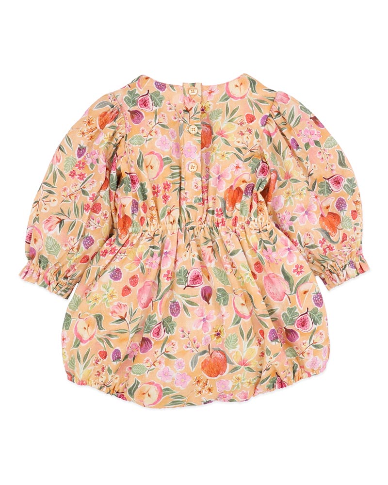 Fox & Finch Orchard Bloom Ls Romper in MULTI