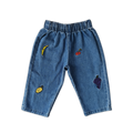 Grown Organic Fruit Salad Denim Pants in Single