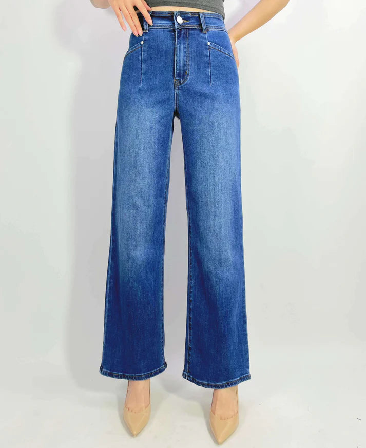 Country Denim - (CGJ1492) - Jlo Flare Dk Denim