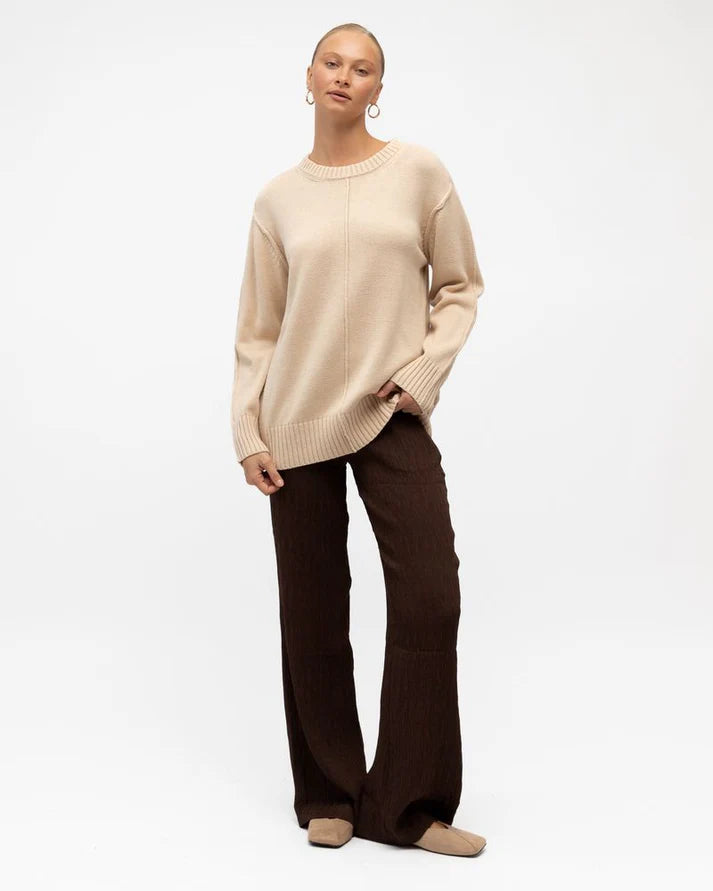 White Closet - Seam Knit Jumper