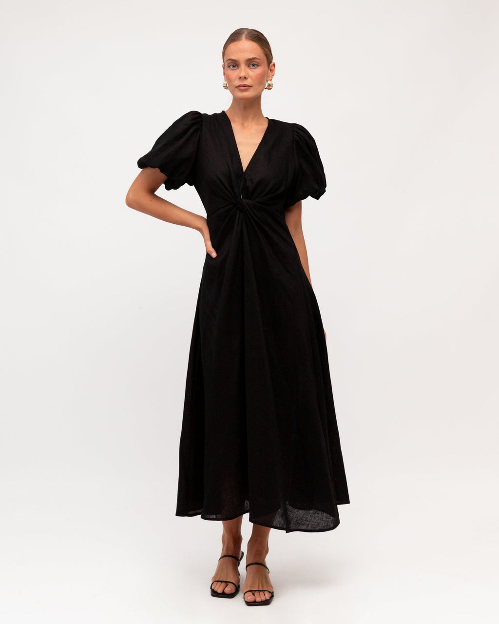 White Closet - Linen Dress