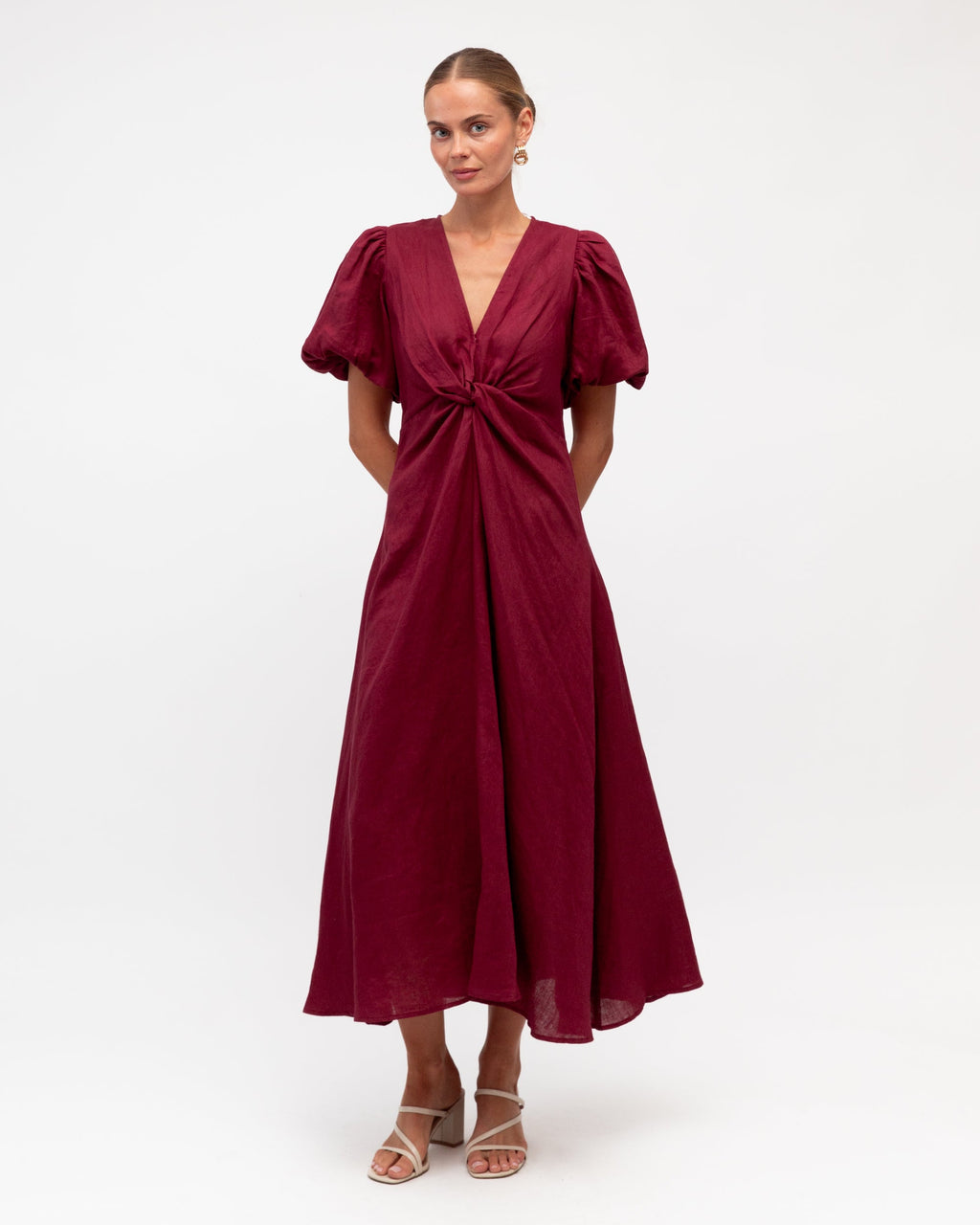 White Closet - Linen Dress