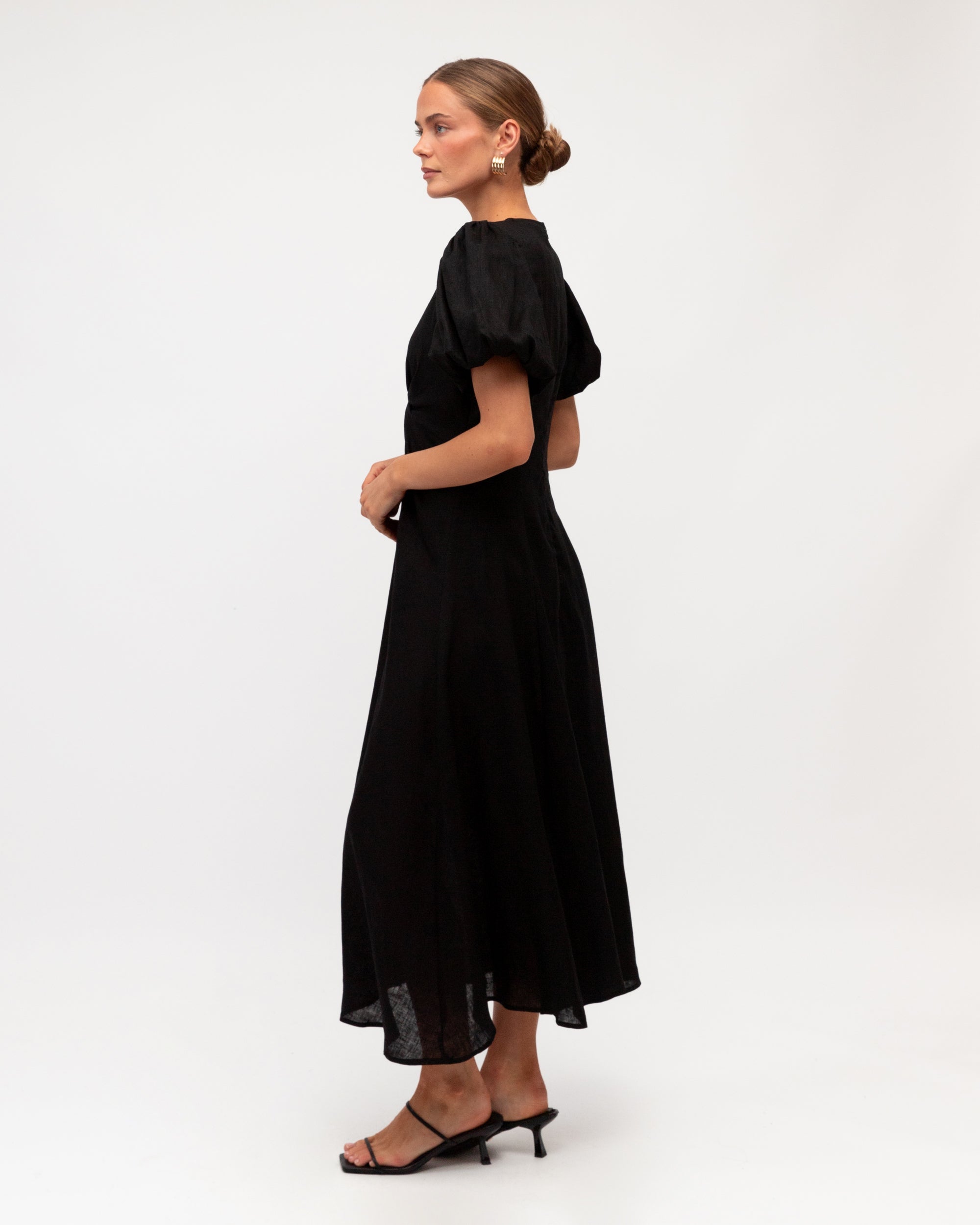White Closet - Linen Dress