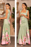 Mia Milani - Gathered Waist Dress