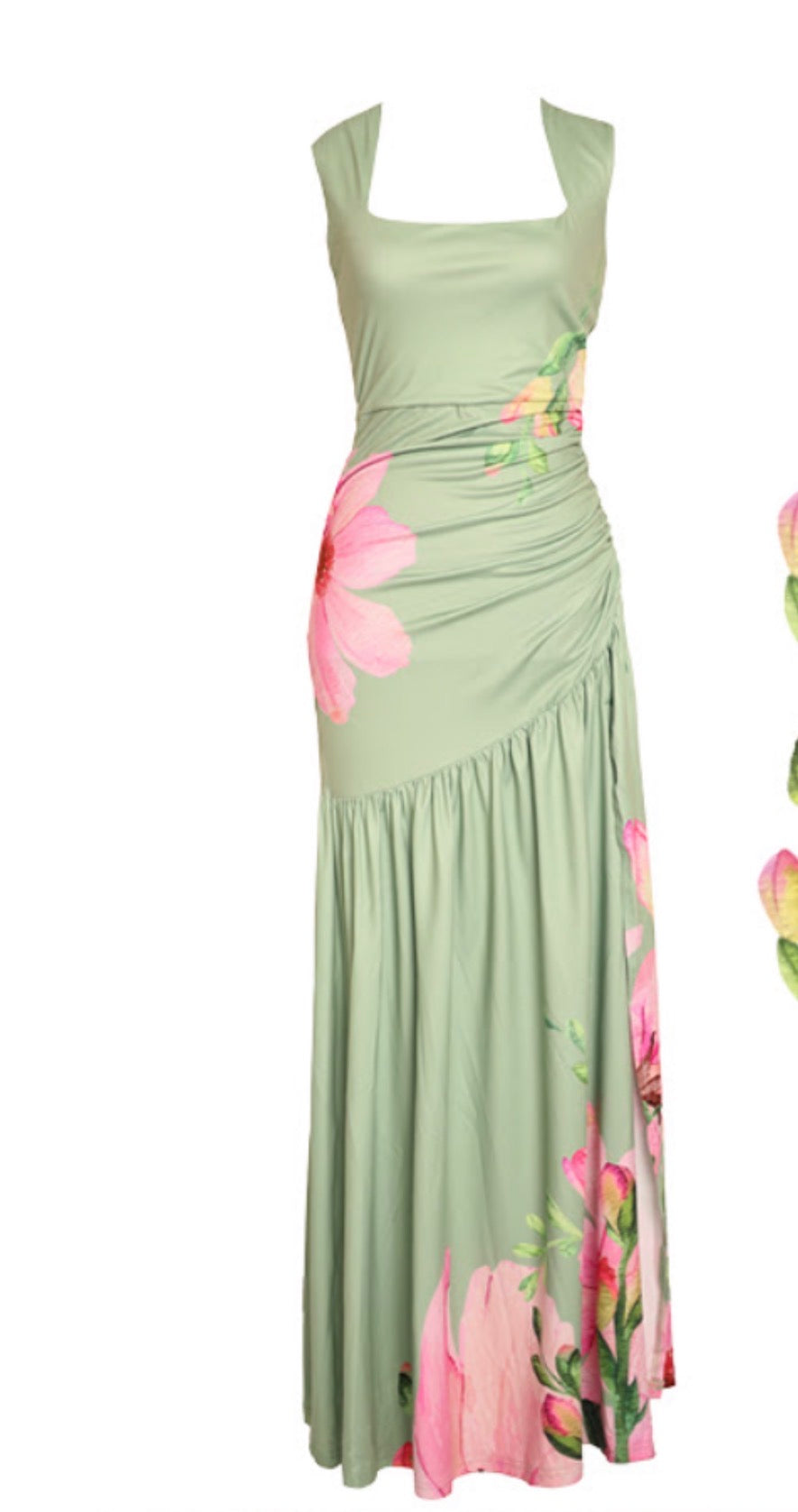 Mia Milani - Gathered Waist Dress