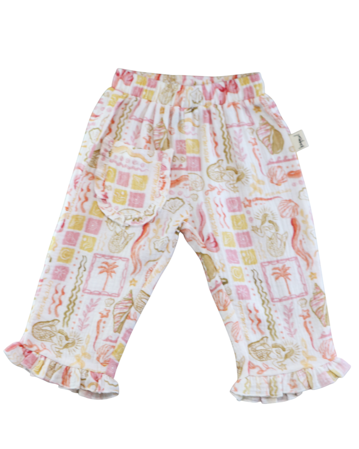 Kapow Mermaid Beach Frill Pant