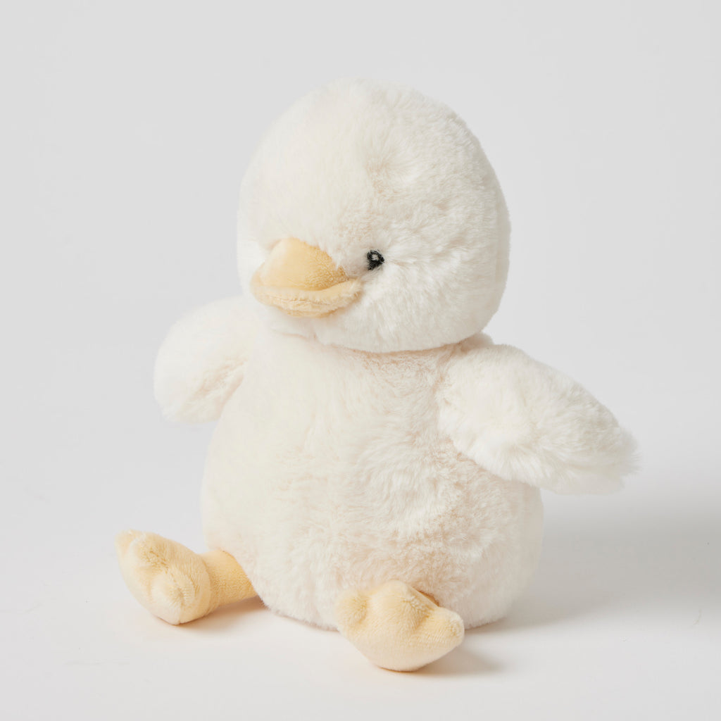 duck Jiggle & Giggle Daisy Duck Rattle Large in Cream