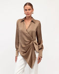 White Closet - Wrap Top