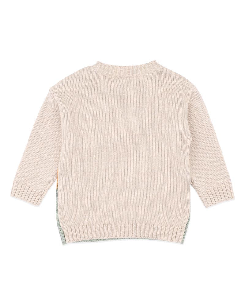 Bébé by Minihaha Hunter Farm Organic Knitted Jumper in MULTI