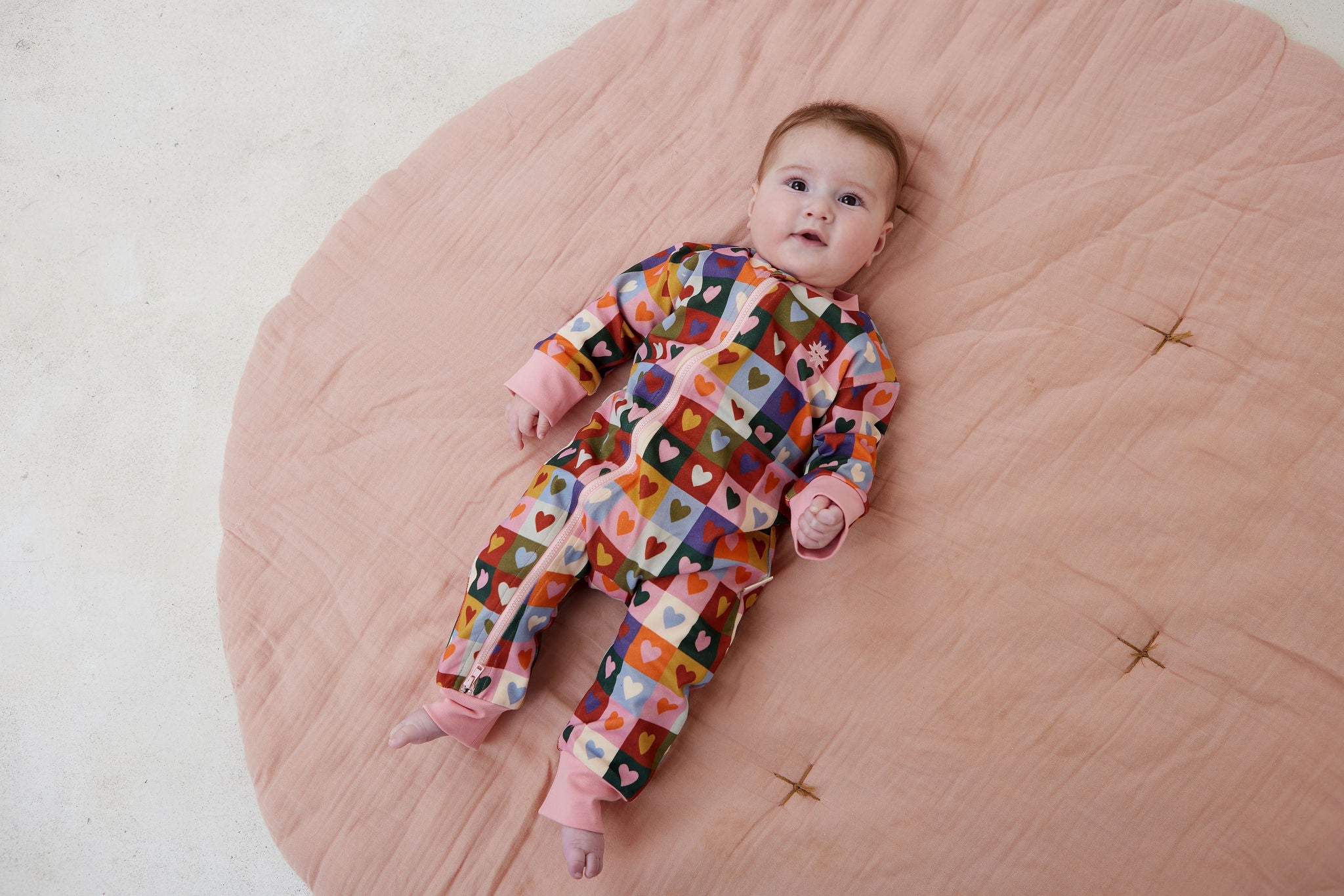 Kapow Heart Checkerboard All in One