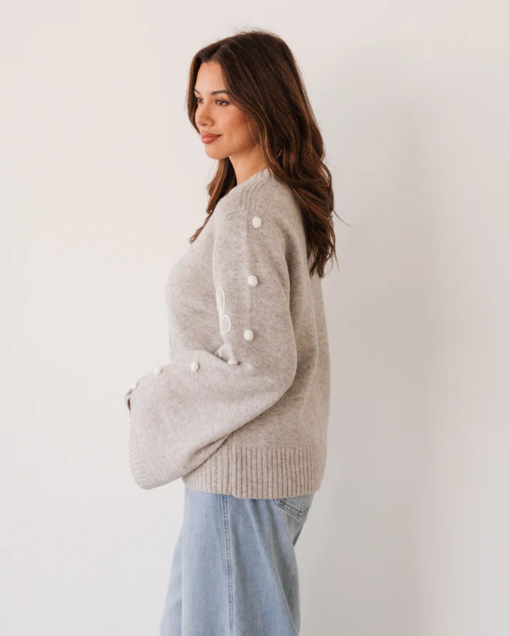 Label of Love - Sleeve Detail Knit Jumper
