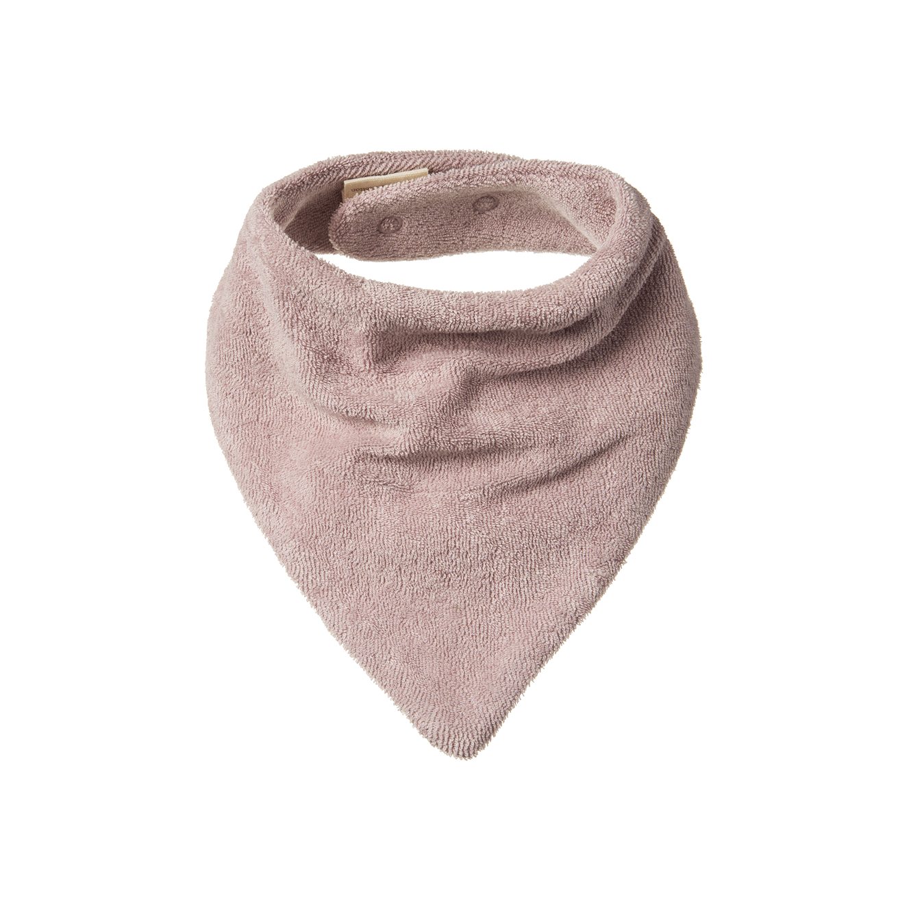 Nature Baby Triangle Bib Terry in Lilac