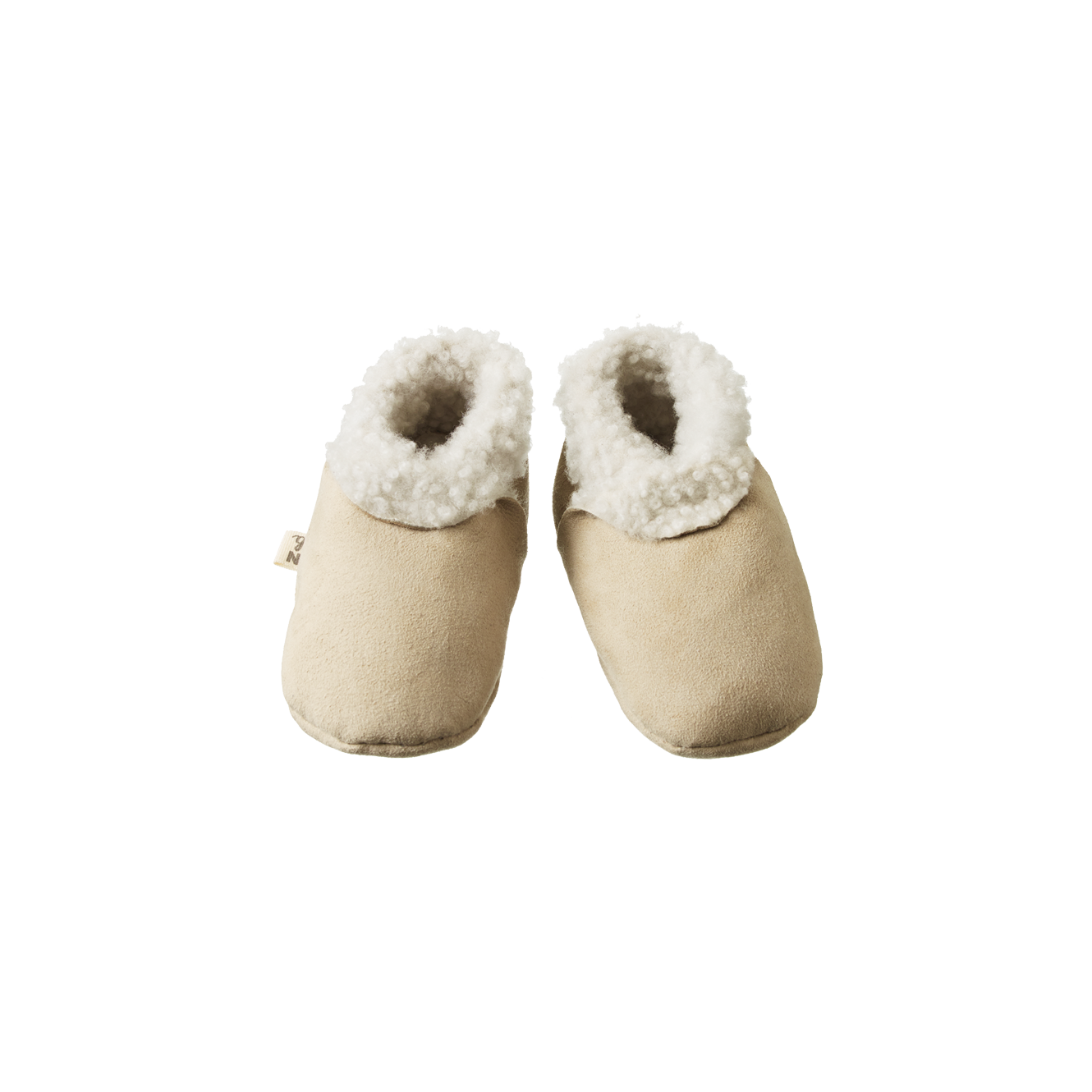 Nature Baby Lambskin Booties in Cream