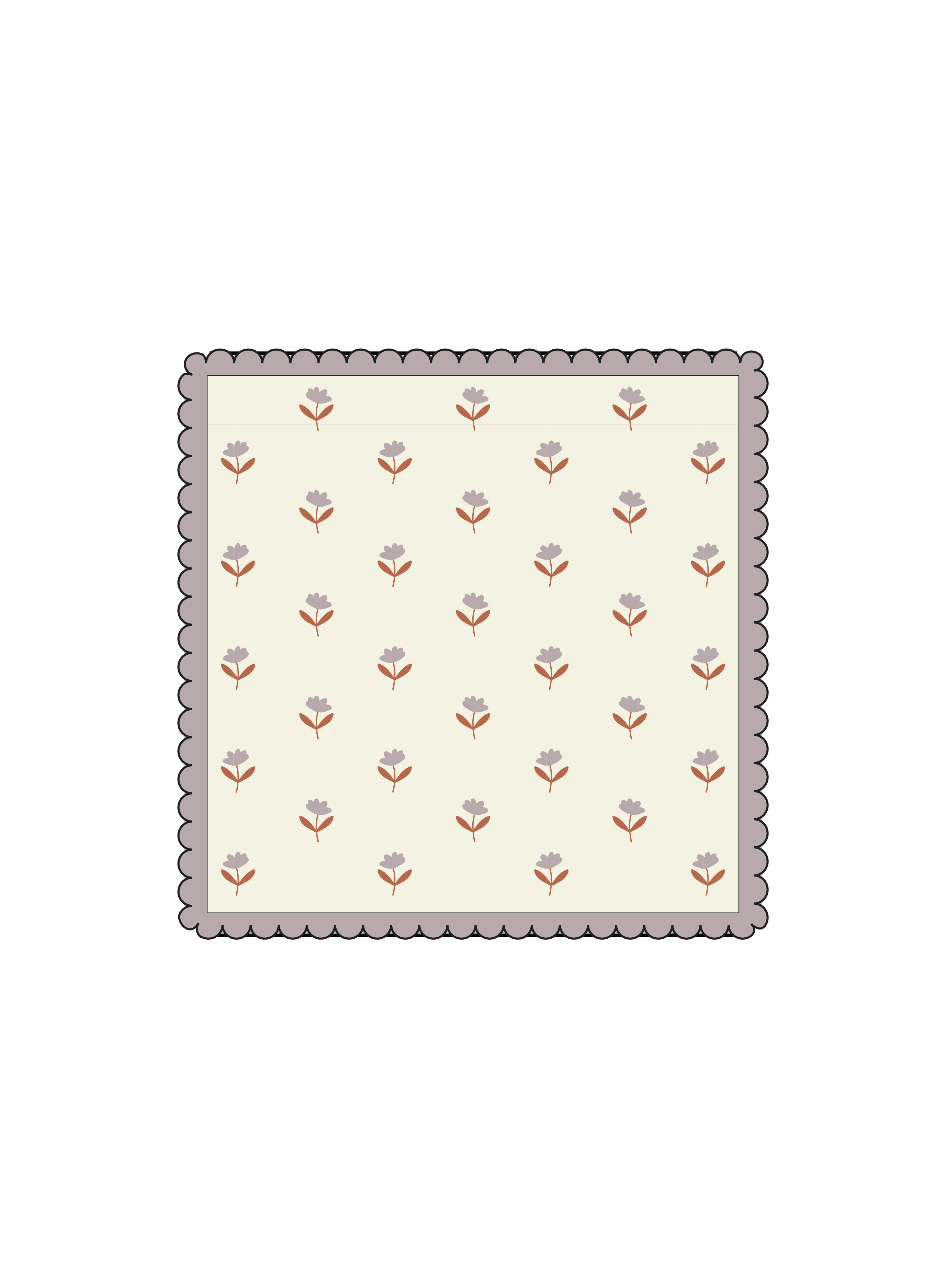 Nature Baby Fern Blanket in Fleurette Knit