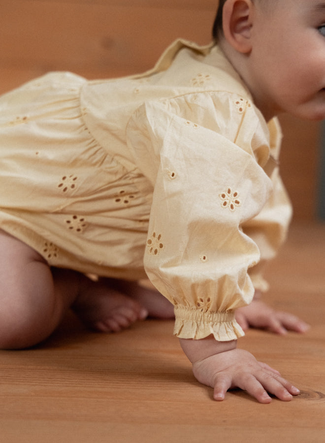Nature Baby Dulcie Bodysuit in Buttercup