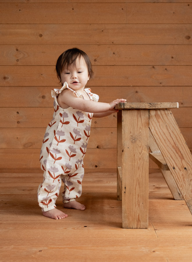 Nature Baby Tilda Suit Muslin in Fleurette Print