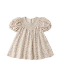 Quincy Mae Carina Dress Dahlia in NATURAL