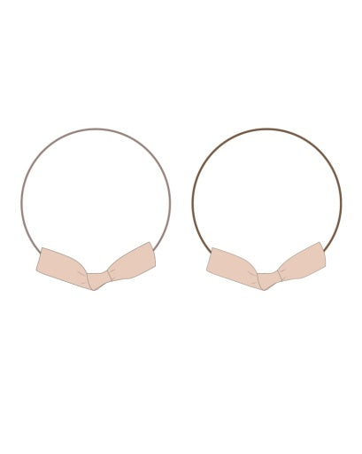 Quincy Mae Little Knot Headband Melon in MELON