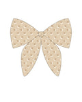 Quincy Mae Bow French Flora in BUTTERSCOTCH