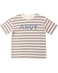 Rylee + Cru Relaxed Tee Ahoy in BROWN
