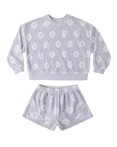 Karli Set Periwinkle Daisy in PERIWINKLE