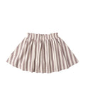Rylee + Cru Sasha Skort Brown Stripe in BROWN