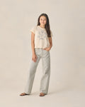 Rylee + Cru Teen Vintage Tee Seashells in NATURAL