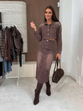 Smaibulun - Jean Jacket/Skirt Set