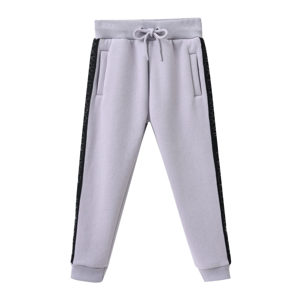Cracked Soda - Milo Black Stripe Trackpant