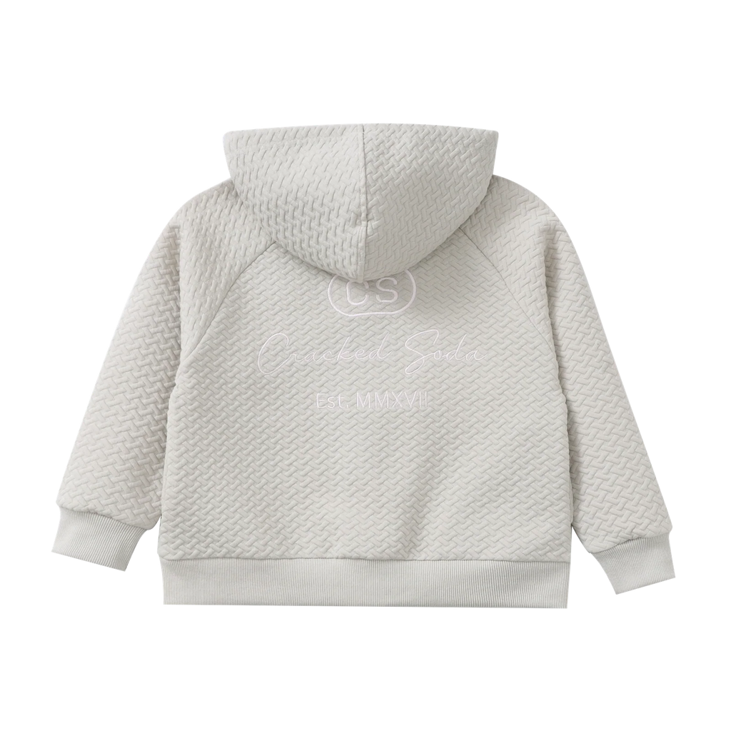 Cracked Soda - Bella Zip Textured Jacket