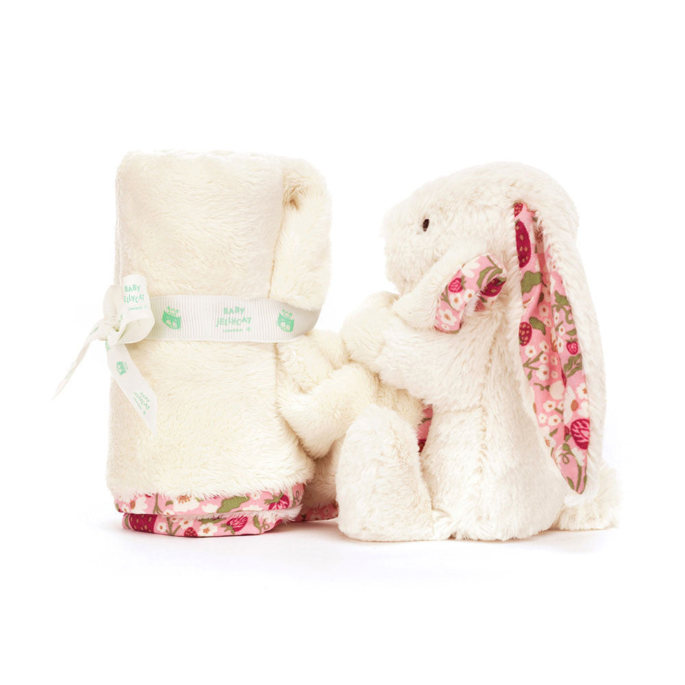 Jellycat - Blossom Cream Bunny "Berry' Soother